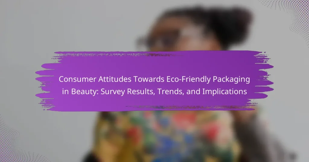 Consumer Attitudes Towards Eco-Friendly Packaging in Beauty: Survey Results, Trends, and Implications