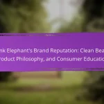 Drunk Elephant’s Brand Reputation: Clean Beauty, Product Philosophy, and Consumer Education