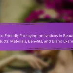Eco-Friendly Packaging Innovations in Beauty Products: Materials, Benefits, and Brand Examples
