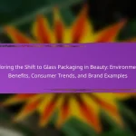 Exploring the Shift to Glass Packaging in Beauty: Environmental Benefits, Consumer Trends, and Brand Examples