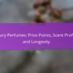 Luxury Perfumes: Price Points, Scent Profiles, and Longevity