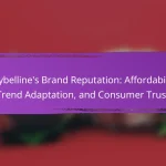Maybelline’s Brand Reputation: Affordability, Trend Adaptation, and Consumer Trust