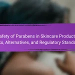 Safety of Parabens in Skincare Products: Risks, Alternatives, and Regulatory Standards
