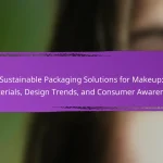 Sustainable Packaging Solutions for Makeup: Materials, Design Trends, and Consumer Awareness