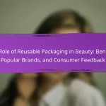 The Role of Reusable Packaging in Beauty: Benefits, Popular Brands, and Consumer Feedback