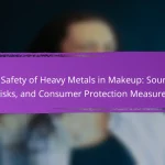 The Safety of Heavy Metals in Makeup: Sources, Risks, and Consumer Protection Measures